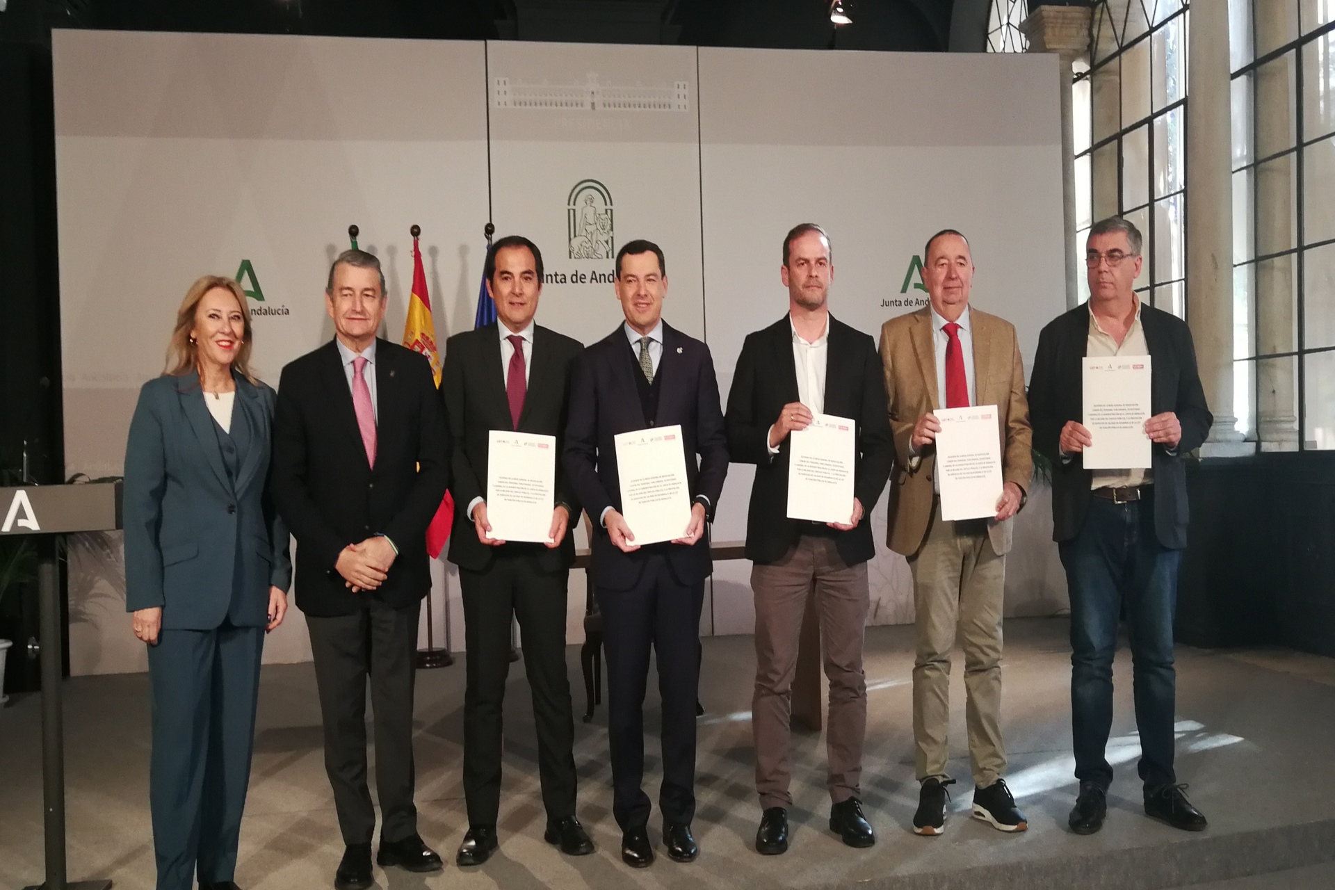 UGT firma un ACUERDO con la Junta de Andalucía por la mejora del Empleo Público y la prestación de servicios de calidad